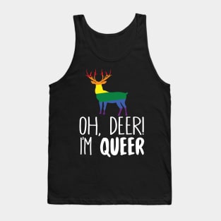 Oh Deer I'm Queer Tank Top